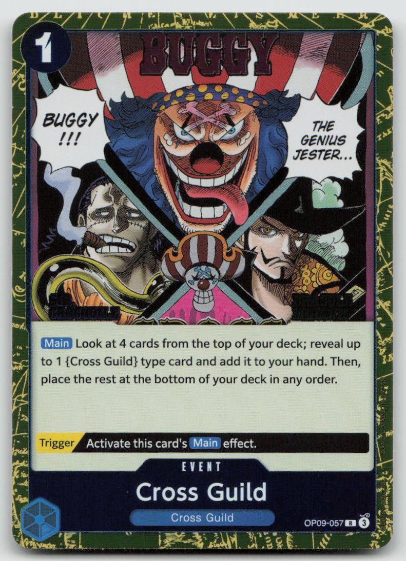 Bandai Carte collezionabili: One Piece Gross Guild OP09-057 R – Usato da Lugano venduto da VlaseCard