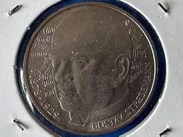 Germany - 5 Deutsche Mark (Gustav Stresemann) 1978 [SILVER]