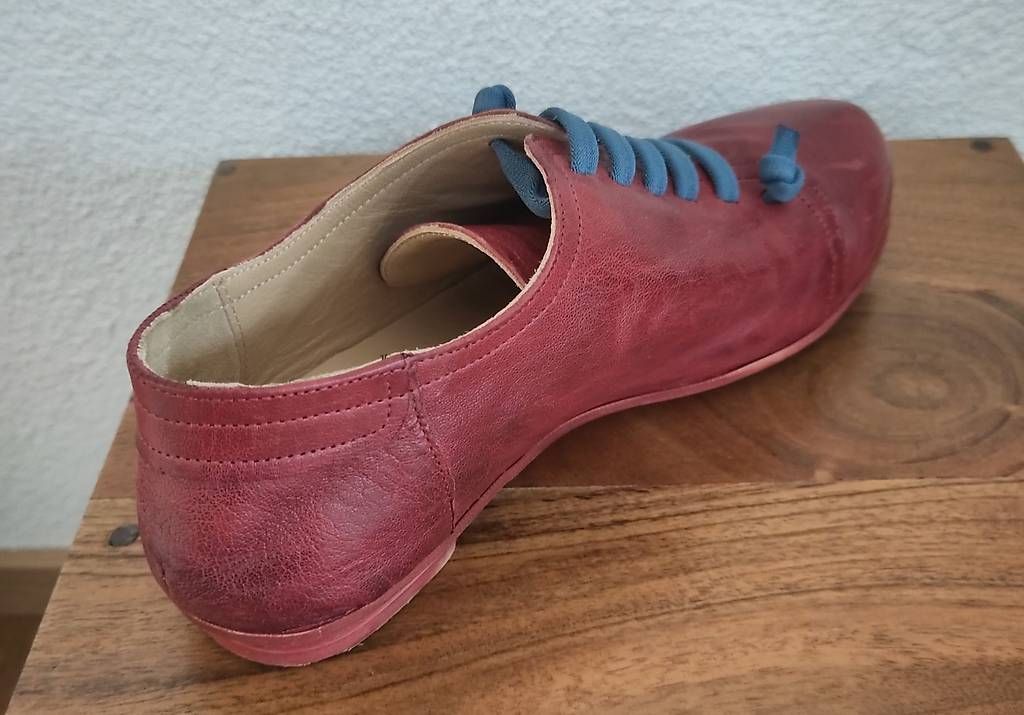 Damenschuhe: Rote Halbschuhe, echtleder, Gr. 38 – Gebraucht aus Zäziwil von Nilix8 2