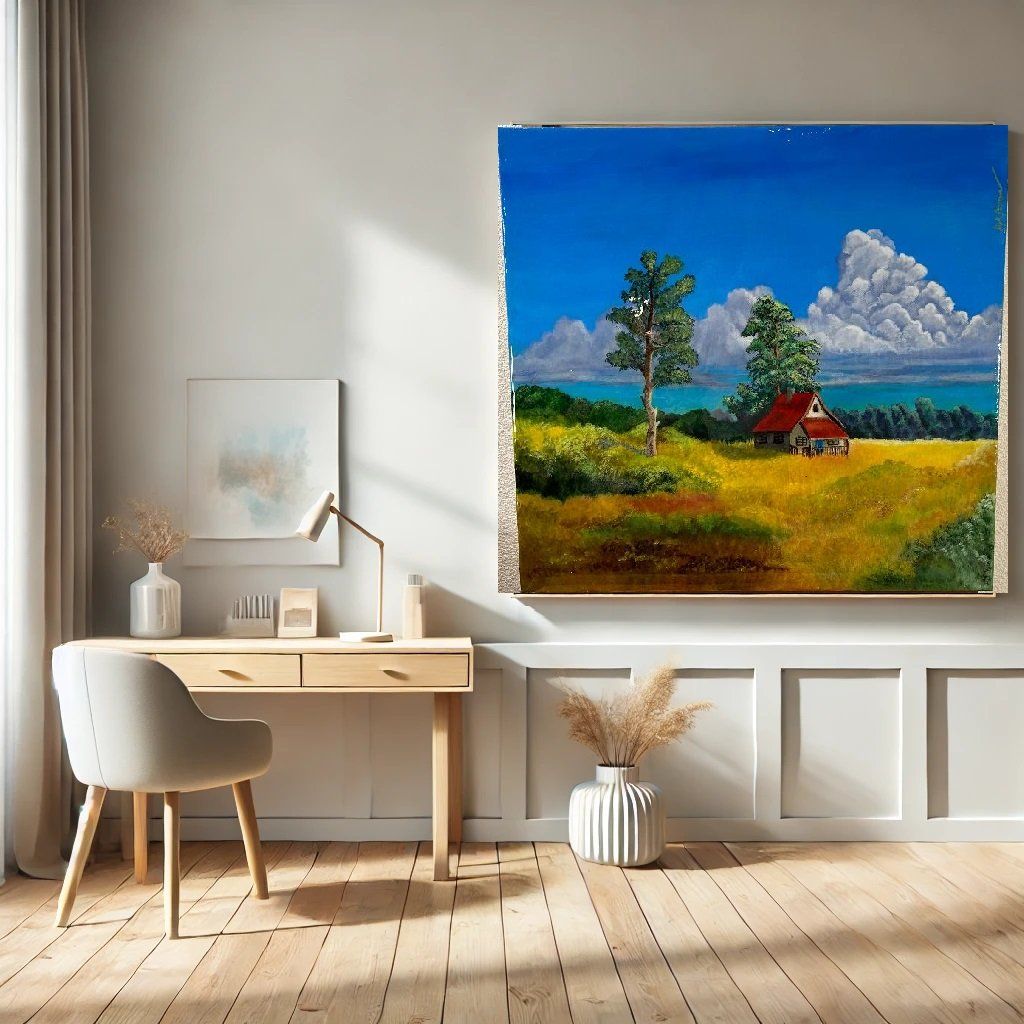 Dipinti: Idylle, Originalgemälde 50x60 – Nuovo e nell'imballaggio originale da Baar venduto da lookingGood 2