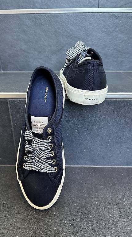 Scarpe da donna: GANT Canvas Sneaker, Marineblau, Gr. 38 – Usato da Bischofszell venduto da Lacde3M 2