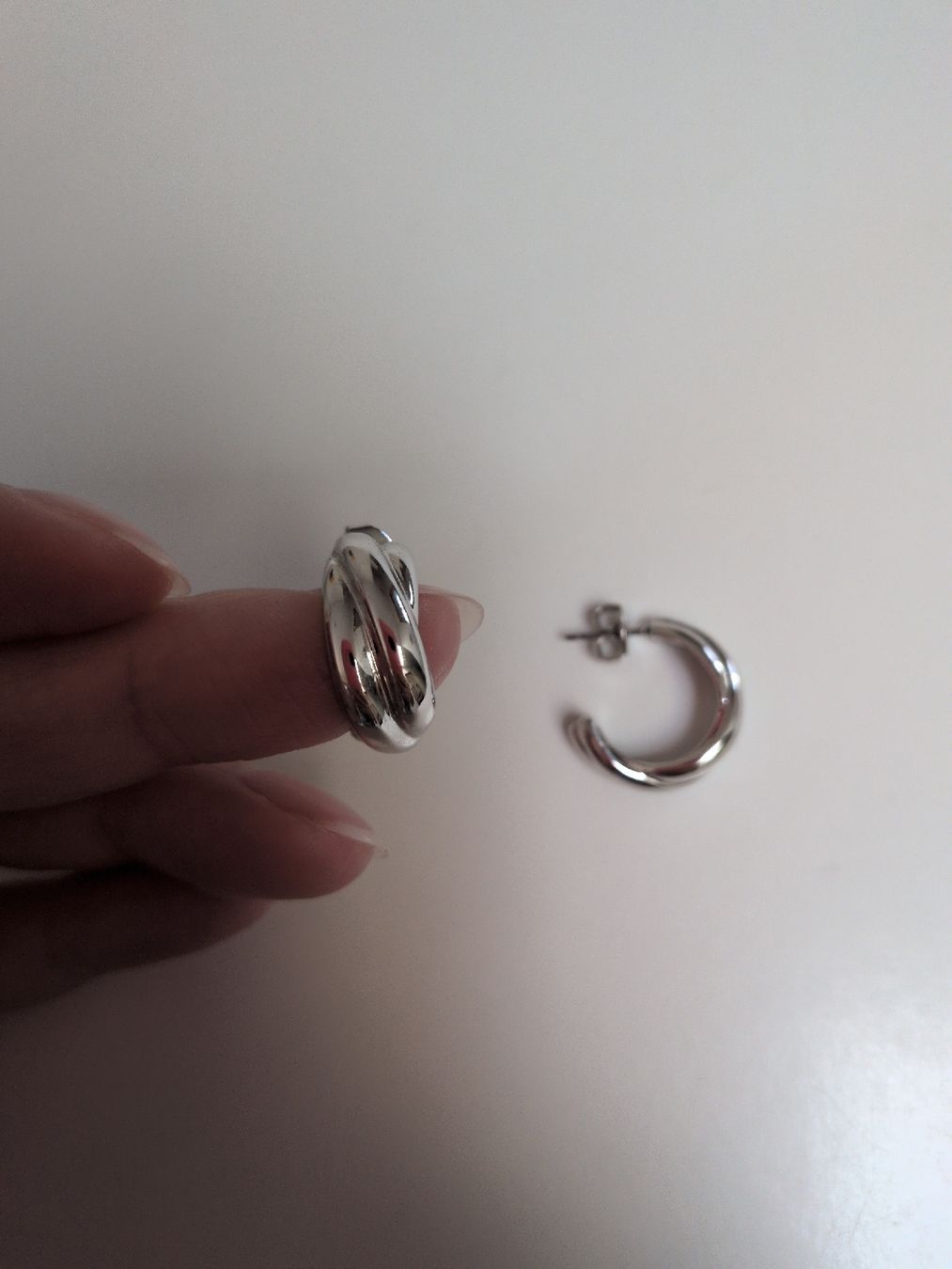 Boucles d'oreille: Modeschmuck Creolen – Neuf (Voir description) à Aarburg par Noemi.H 2