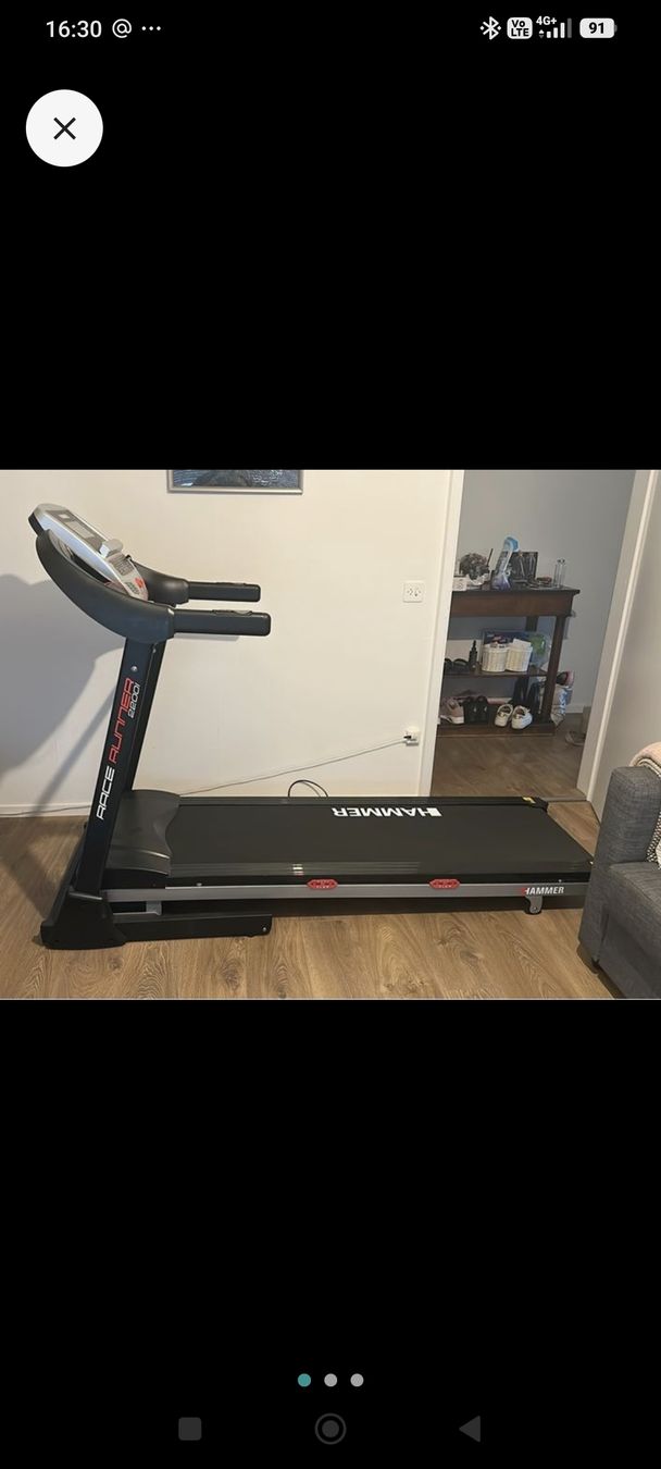 Vélos d'appartement: Hammer Race Runner 2200i Laufband – D'occasion à Waldenburg par leo_5tsd