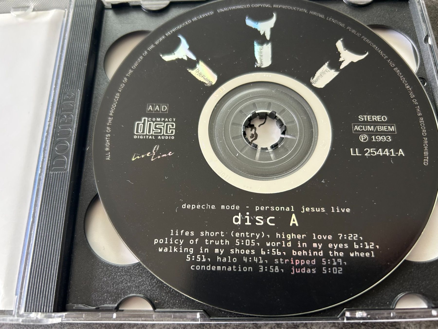 CD: Depeche Mode  2 CD Live Zurich 93 – Usato da Paradiso venduto da dep_qf5s 1