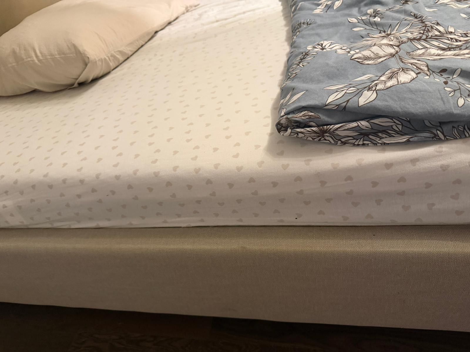 Letti: Bett hellgrau, 160x200cm, Top Zustand – Usato da Zürich venduto da vel_8pks 1