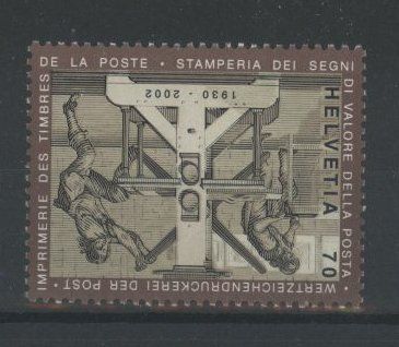 Tous les timbres: 2002, Wertzeichendruckerei der Post ** – D'occasion à Willisau par Vollstempel