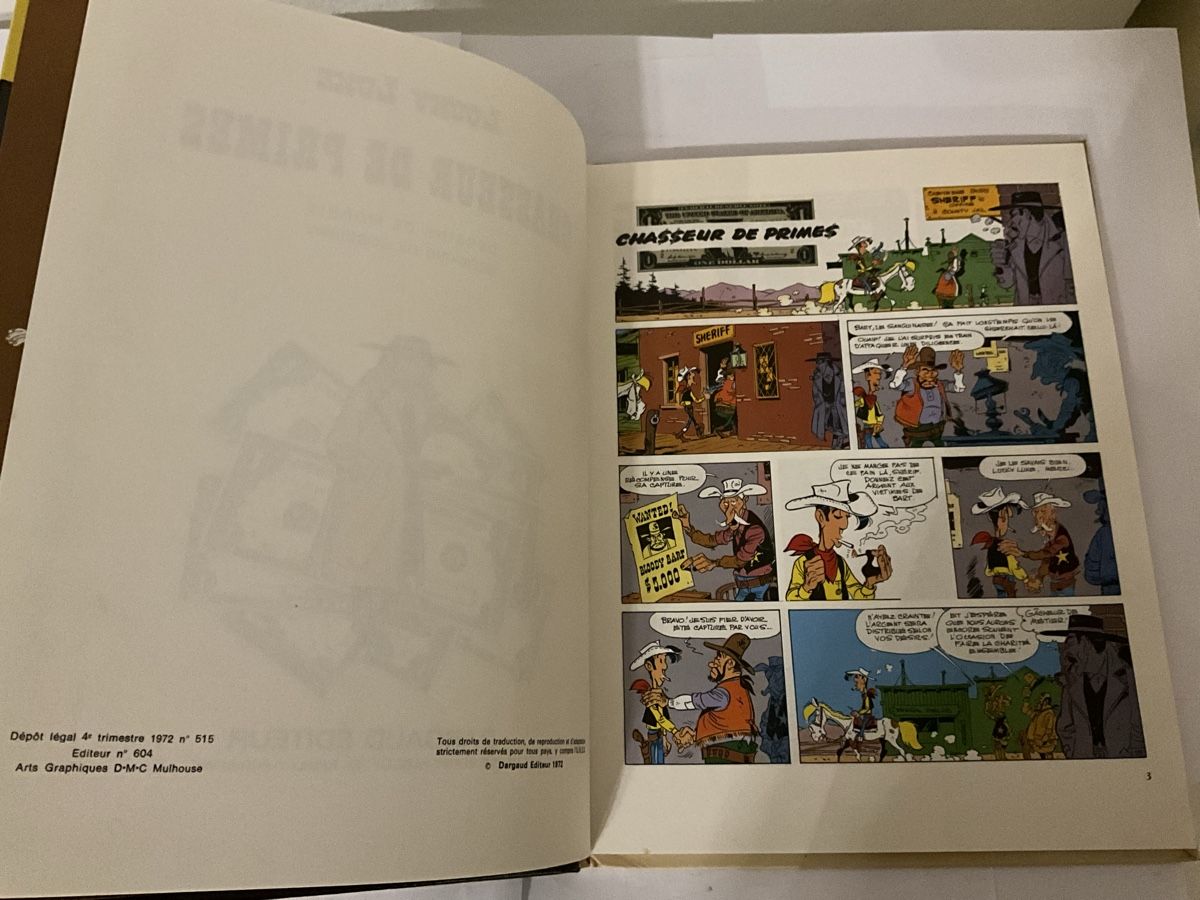 Comics: EO Lucky Luke T.39 - Chasseur de Primes – Gebraucht aus Agriswil von Ueli03 2