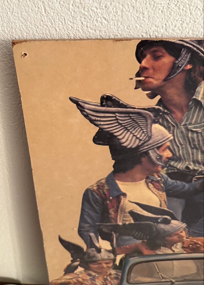 Poster & Bilder: Cooles Vintage Poster GAULOISES – Gebraucht aus Zürich von Mothai 1