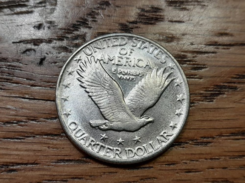 Alle Münzen: 1/4 dollar 1923, USA – Gebraucht aus Aarau von Reto_BA_01 1