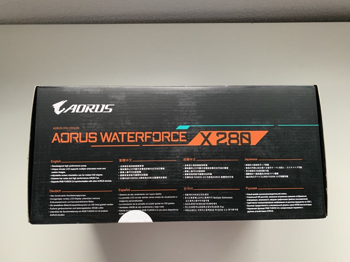 PC: CPU Wasserkühler Gigabyte Aorus Waterforce X 280 NEU" – Nuovo e nell'imballaggio originale da binz venduto da louloubel 4