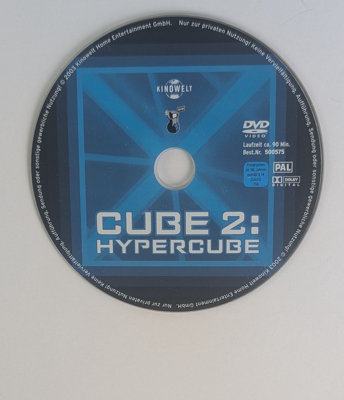 Alle DVDs: Cube 2: Hypercube (DVD, Kinowelt) Top – Gebraucht aus Zürich von 1.Simon