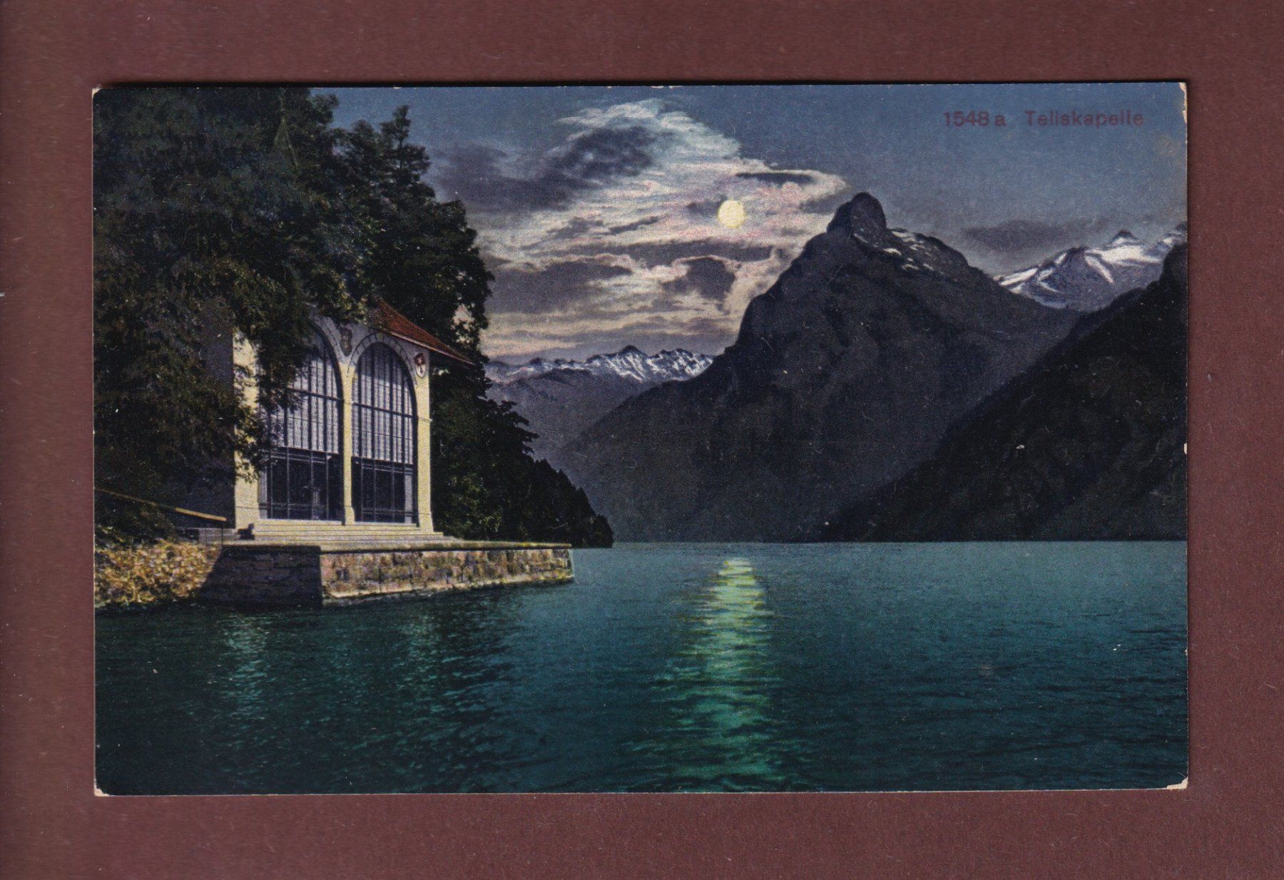 Cartes postales: TELLSKAPELLE - Mondschein – D'occasion à Pully par nicecards-shop