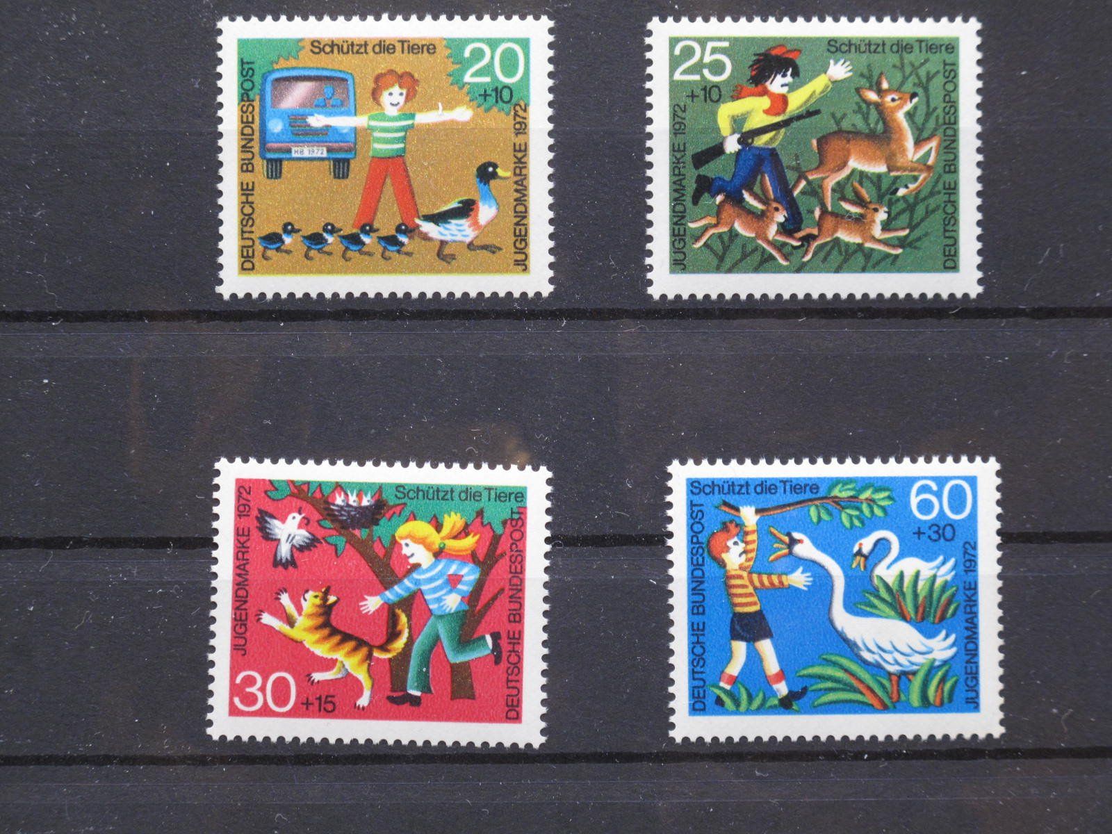 Tous les timbres: BRD 1972 Tierschutz ** – D'occasion à Wil SG par fva01
