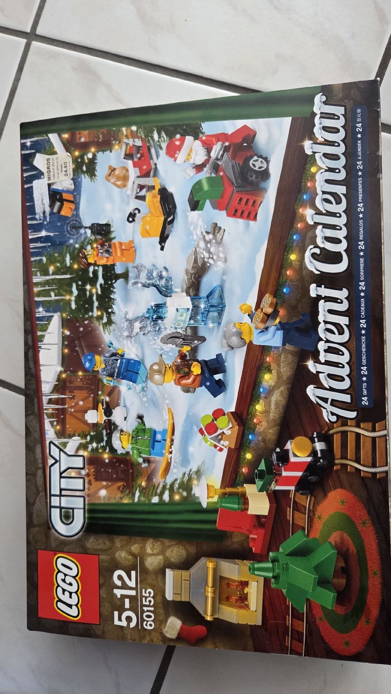 Lego Giocattoli: Lego Adventskalender 60155 – Nuovo e nell'imballaggio originale da Altdorf UR venduto da izlu