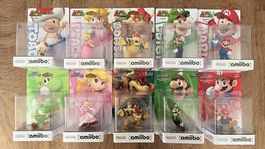 10 Amiibo originalverpackt  versiegelt  Erstauflage