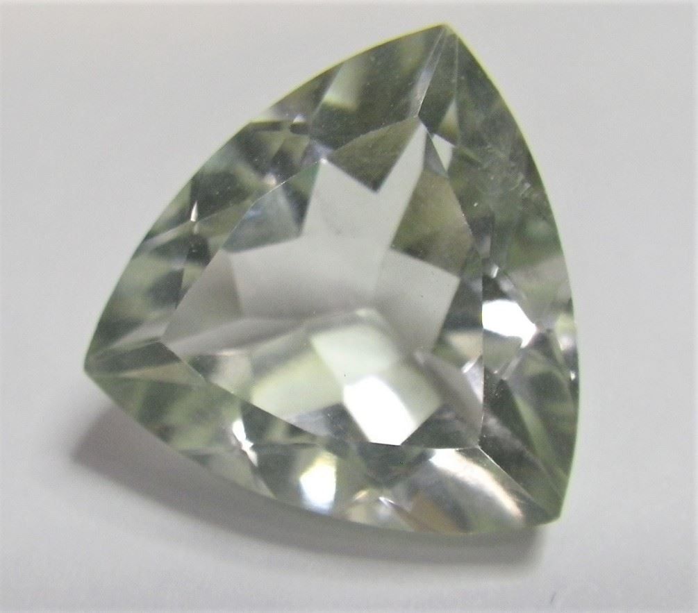 Pietre preziose: 1x Améthyste verte trillion 13x13mm – Nuovo (secondo la descrizione) da Grimisuat venduto da Valgem 5