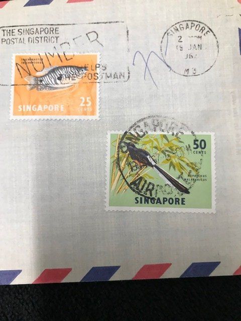 Tous les timbres: Briefmarken (Singapur) – D'occasion à Herisau par ErWi9100 3