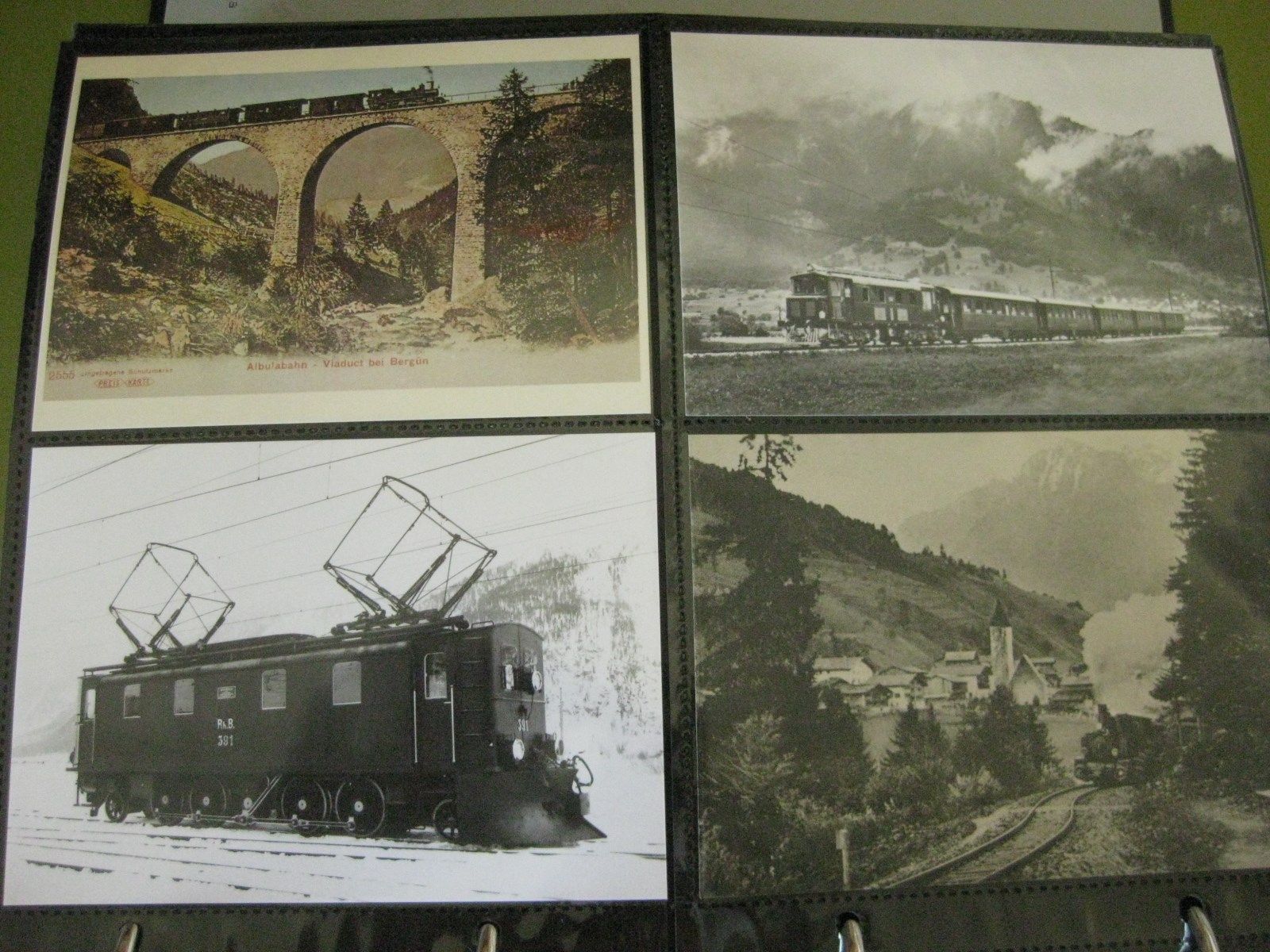 Cartoline postali: AK Serie Rhätische Bahn RhB 1 – Nuovo (secondo la descrizione) da Malters venduto da Marosko 1