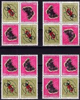 1953, Pro Juventute Nr. Z41/l + Z41/ll, alle Variationen **.