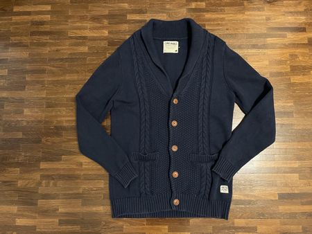 Jack & Jones Strickjacke Marineblau Grösse M