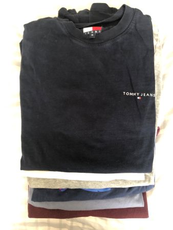 6x t-shirts tommy hilfiger POLO nike levi’s S/M