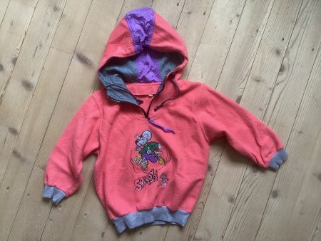 Farbenfroher Fleecepullover Gr. 110, Speedy Mouse