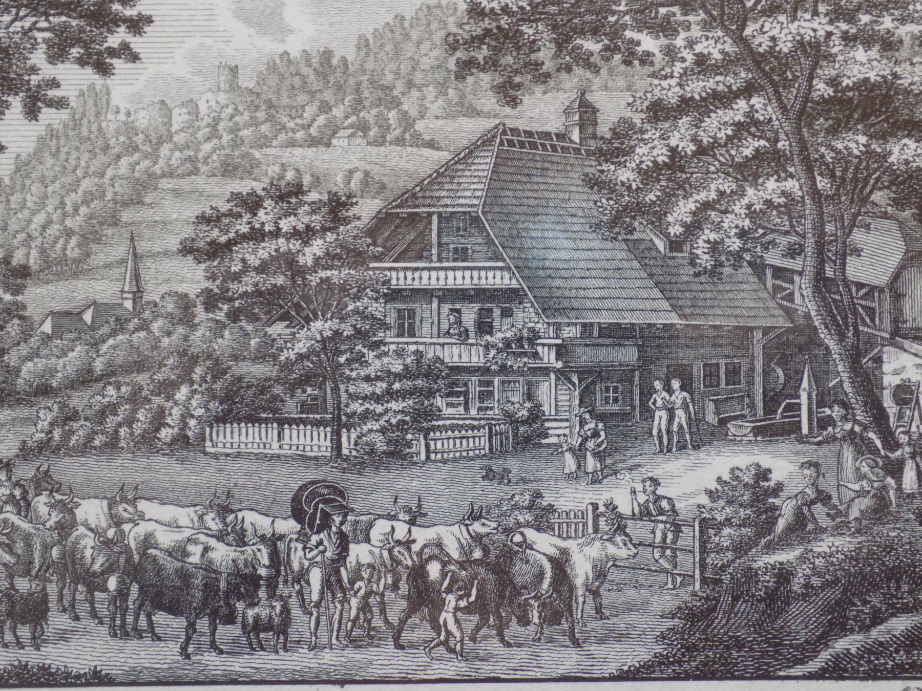 Gravures: Lützelflüh Brandis Emmental selten – D'occasion à Risch par Antikfee 3