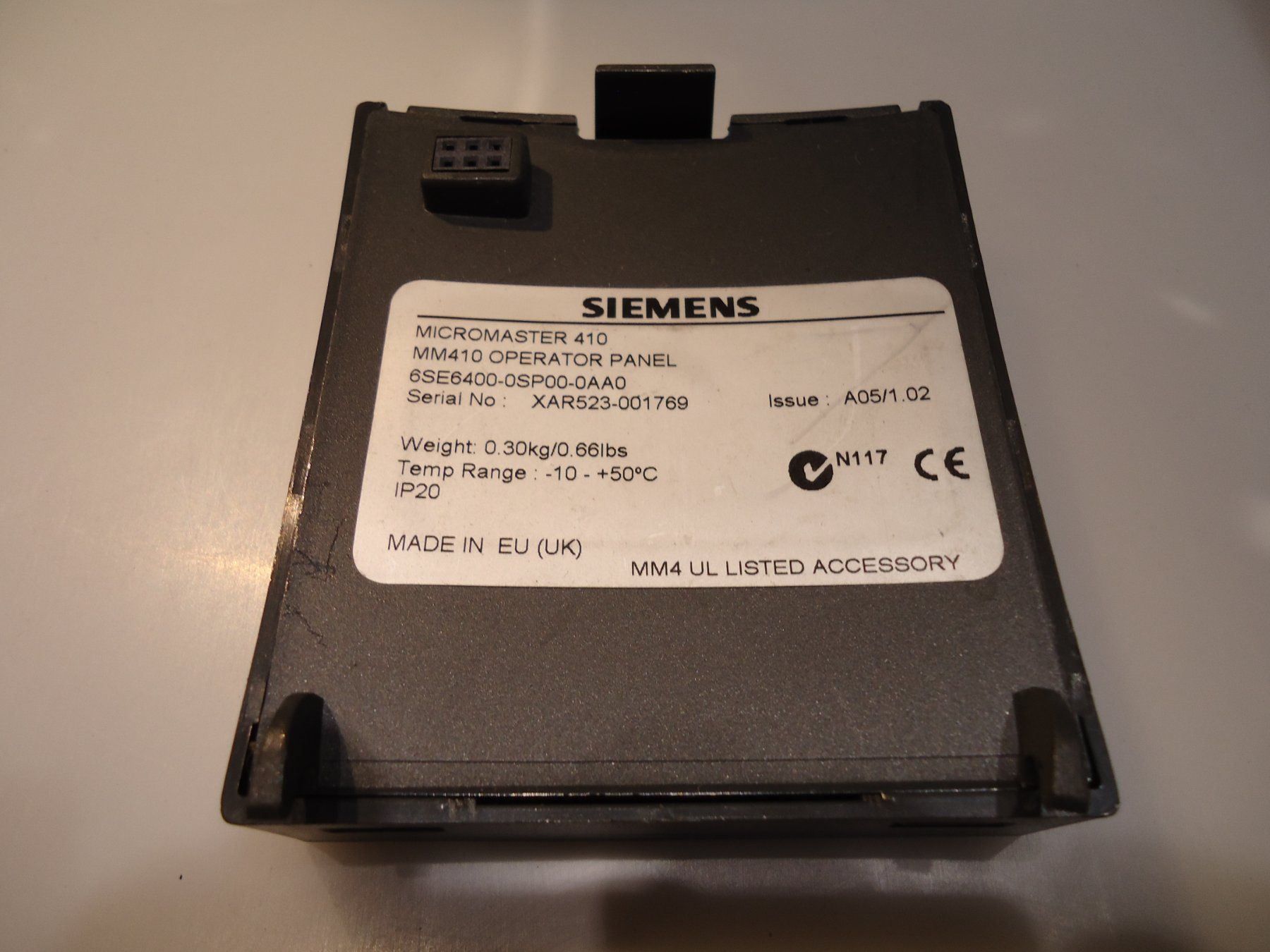 Siemens Elektronikbauteile: Siemens Micromaster 410 – Gebraucht aus Balsthal von mtwd 1