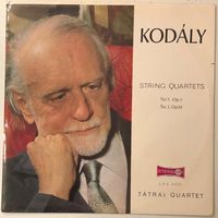 Zoltán Kodály – String Quartets Nr. 1 & Nr. 2 (LP, 1968)