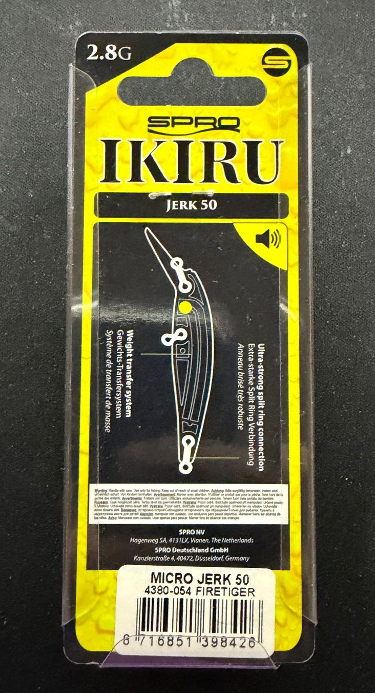 Spro Esche: Spro Wobbler Ikiru Micro Jerk 5 cm – Nuovo e nell'imballaggio originale da Widnau venduto da Fishingtackle_Oggy 4