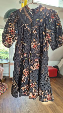 Black All Saints summer dress size 38