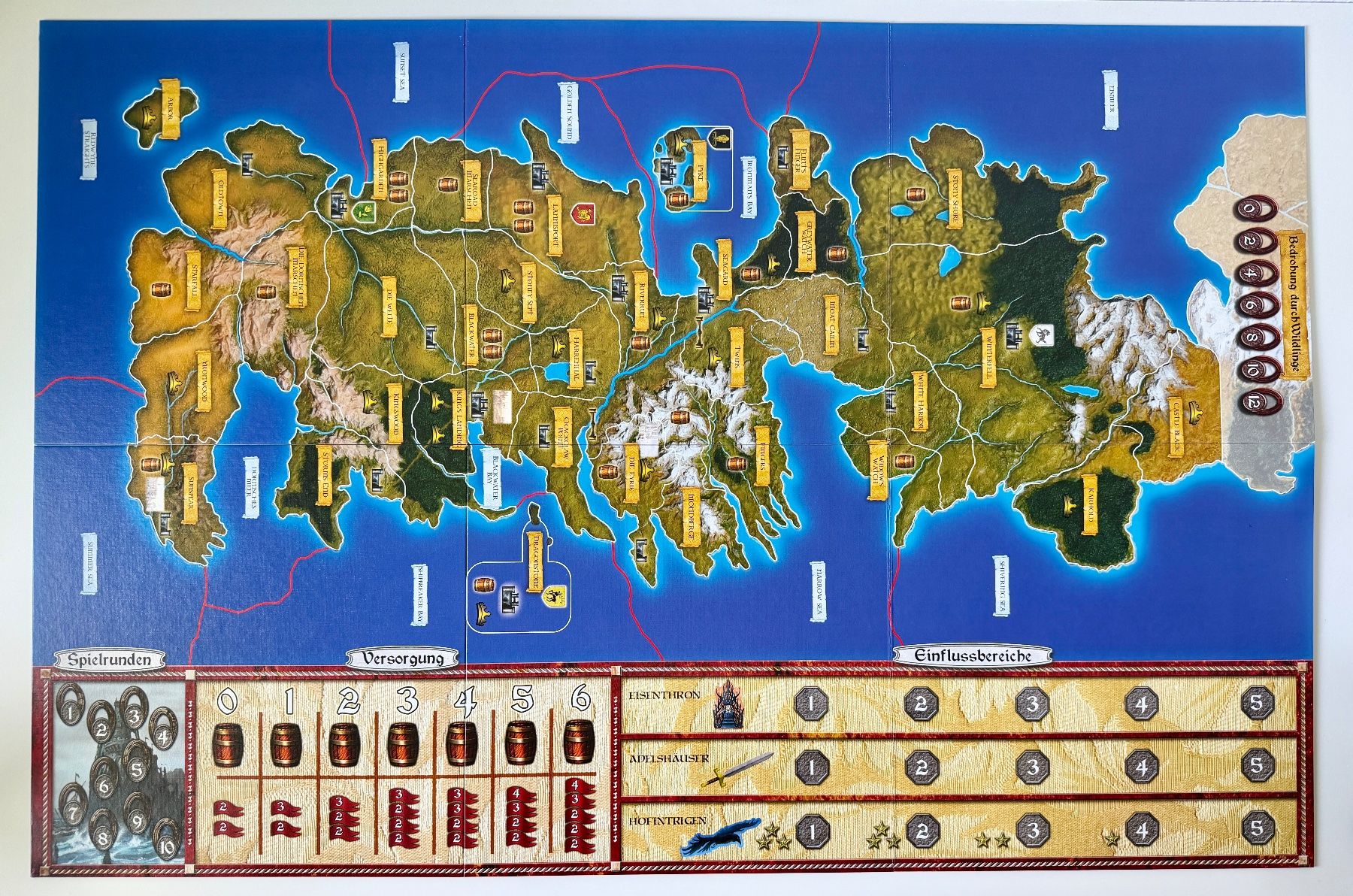 Giochi: Der Eiserne Thron - Das Brettspiel + Erweiterung – Usato da Bern venduto da McFlurry_08 3