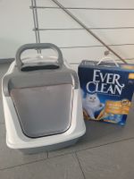 Katzentoilette mit Haube und Katzenstreu Ever Clean 10L
