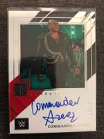 Panini Impeccable WWE Commander Azeez On Card Auto 53/99