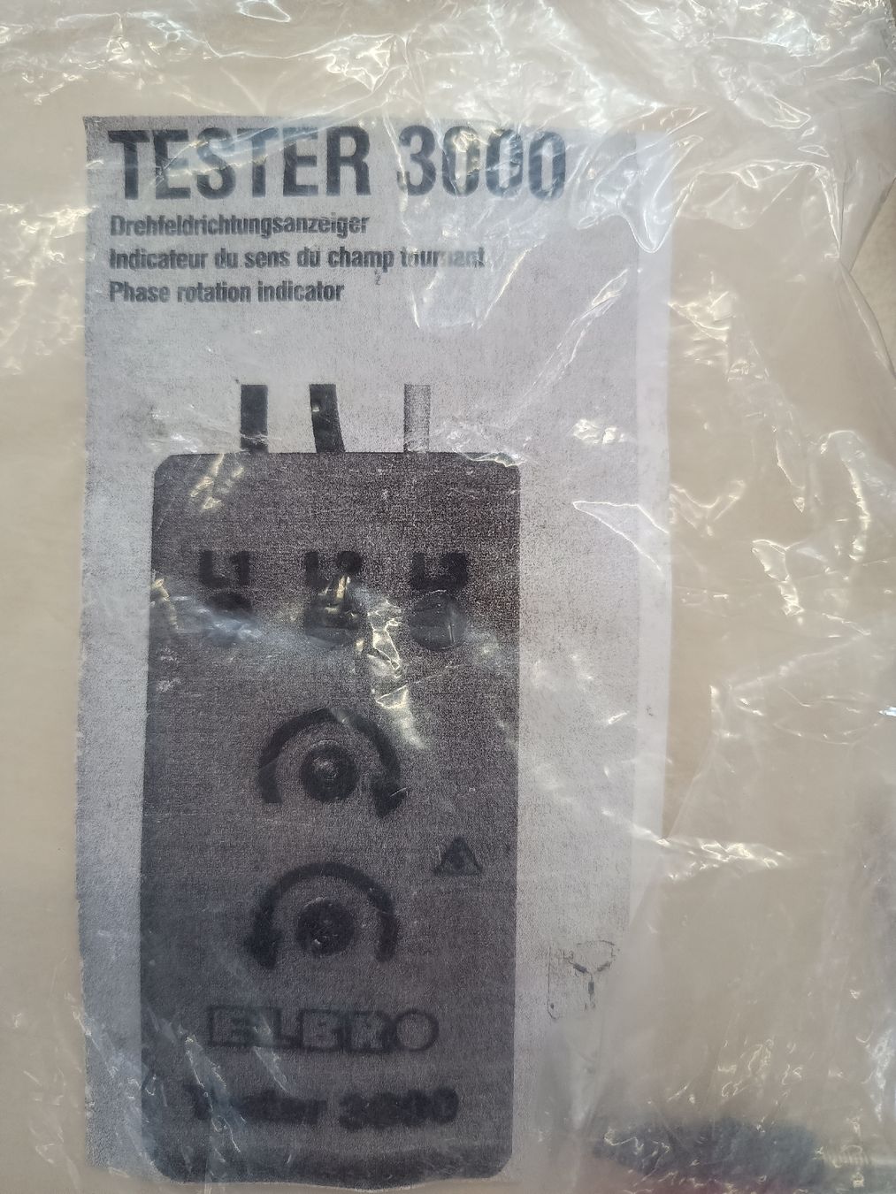 Misurare: ELBRO Tester 3000 Phasenprüfer, als defekt – Difettoso da Döttingen venduto da Schlei 1