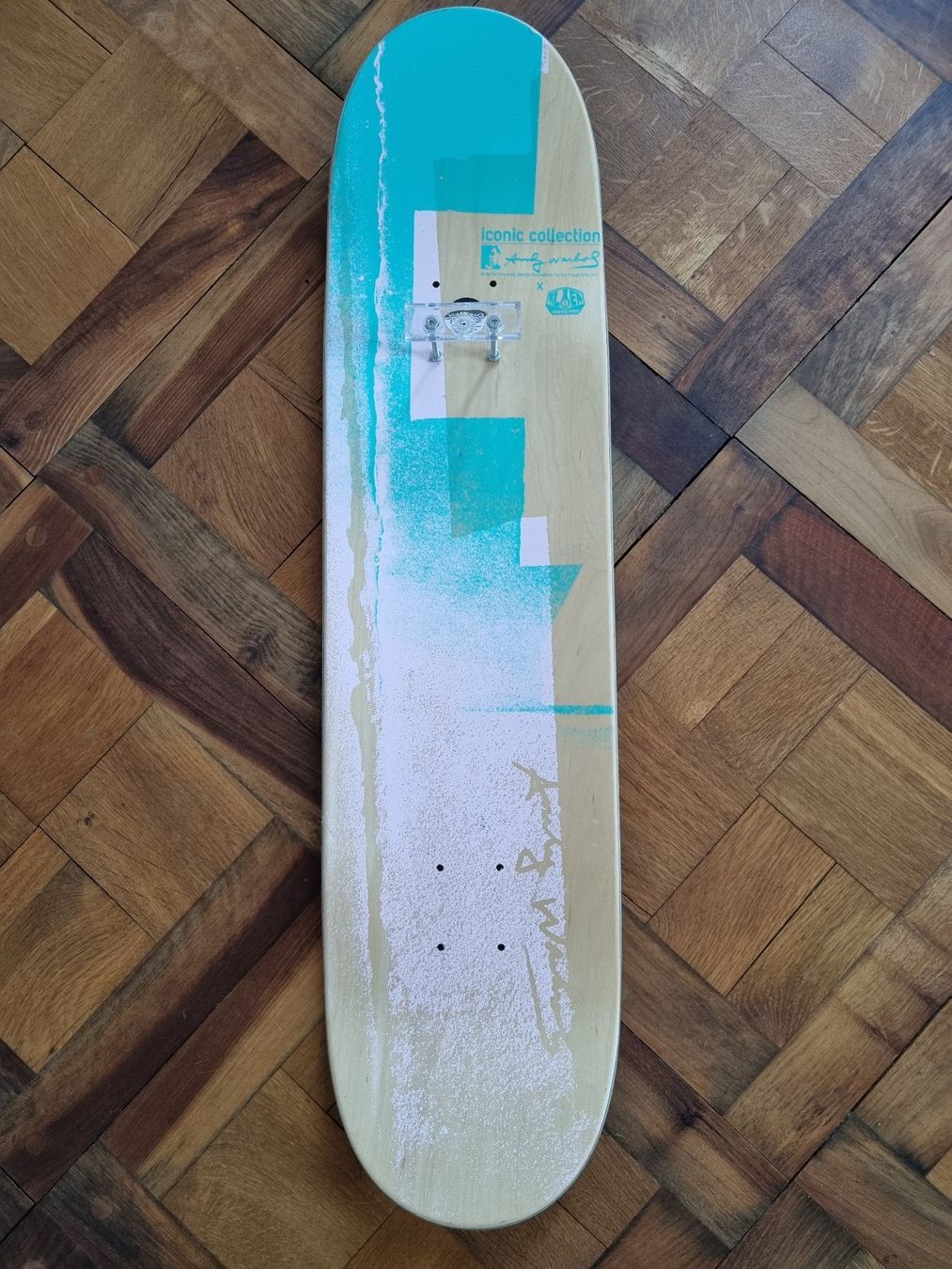 Skateboards: Skateboard deck Alien Workshop Andy Warhol autoportrait – Usato da La Chaux-de-Fonds venduto da rsaunier 1