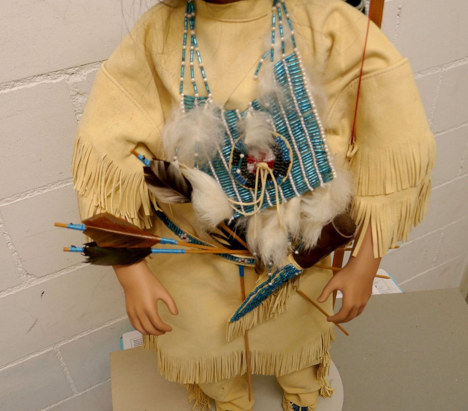 Puppen: Indian Native Puppe (Mann) 70cm – Gebraucht aus Ehrendingen von Wolfmanjack 2
