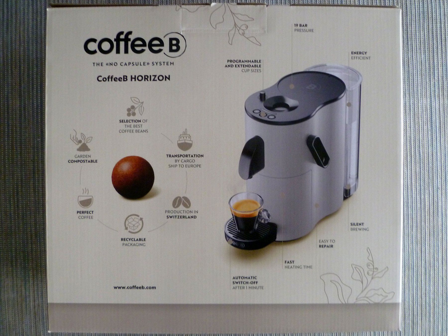 Coffee B Macchine per caffè & Macchine per espresso: CoffeeB Horizon Kaffeemaschine – Nuovo (secondo la descrizione) da Aarau venduto da Rdodger 2