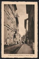 Genève, La Rue du Puits de St-Pierre et