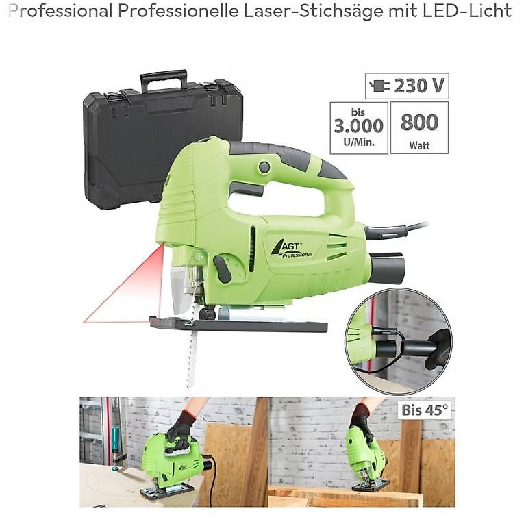 Seghe: Stichsäge mit Laser – Usato da Sempach venduto da Seepferdli40 1