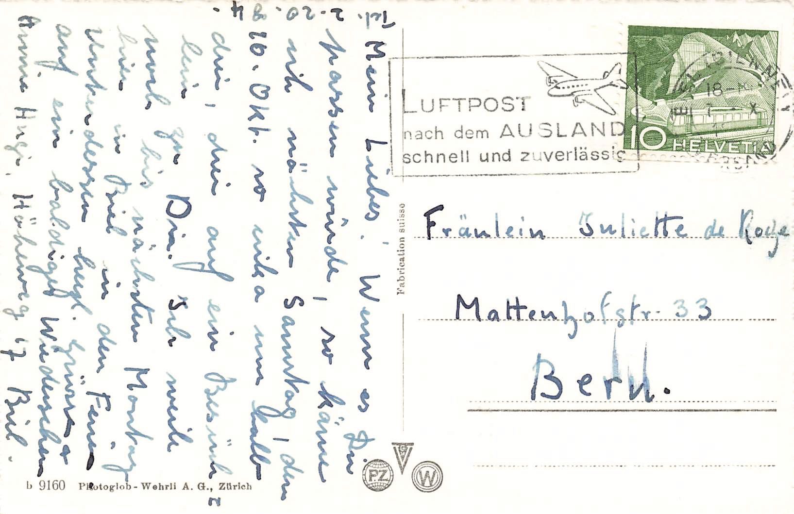 Cartoline postali: Biel Bienne (BE) – Usato da Biasca venduto da Blenio71 1