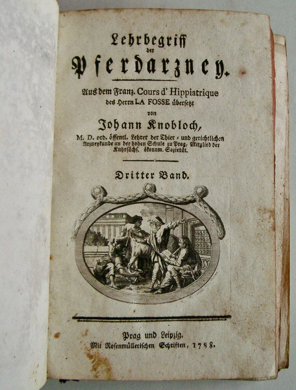 Libri: Lehrbegriff der Pferdarzney – Usato da Winkel venduto da Gallica