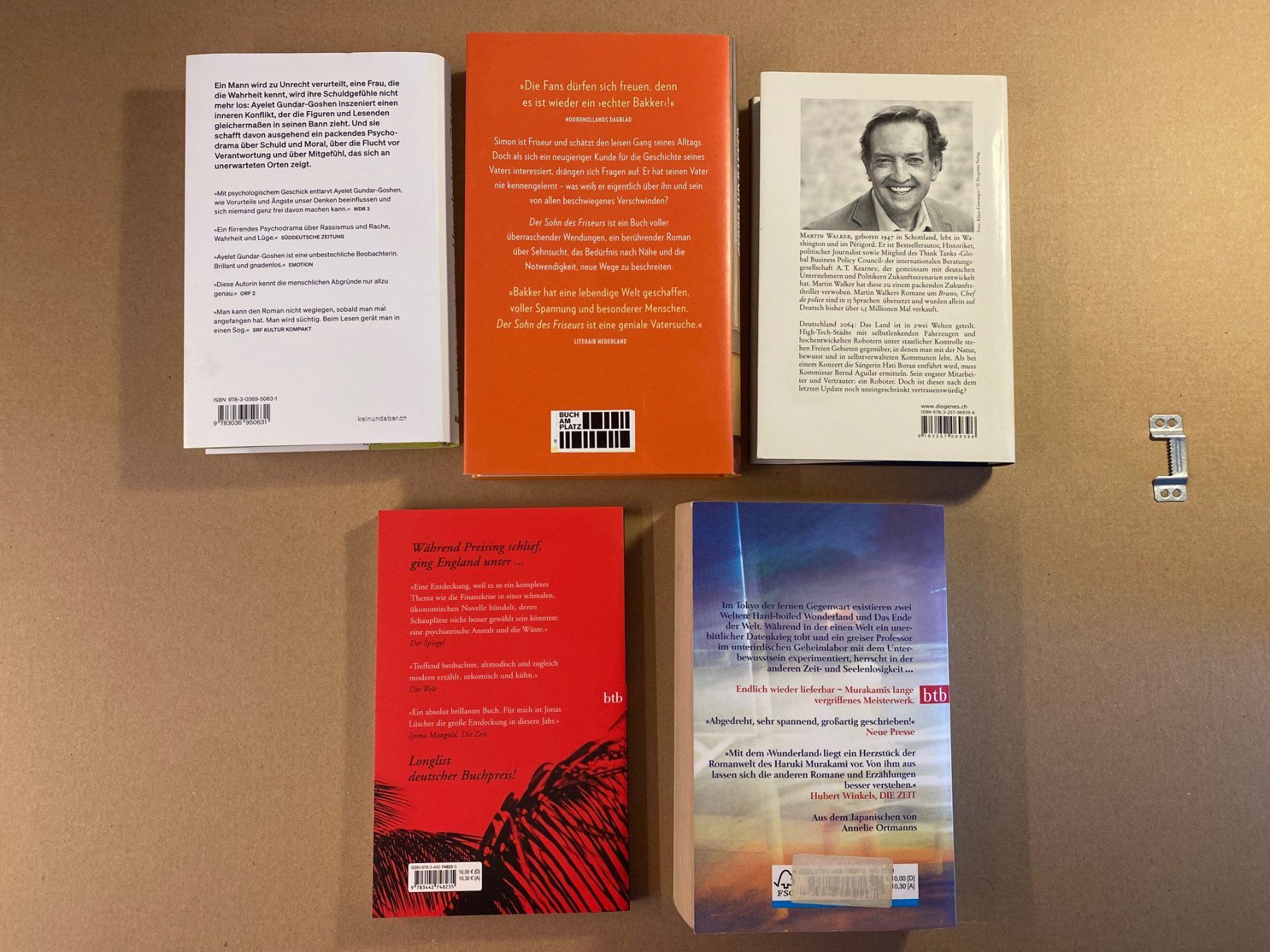 Libri: 5 neuwertige deutschsprachige Bücher – Nuovo (secondo la descrizione) da Hölstein venduto da Chabischrut 1