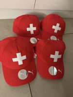 4Stk. Caps Mützen / Schweiz