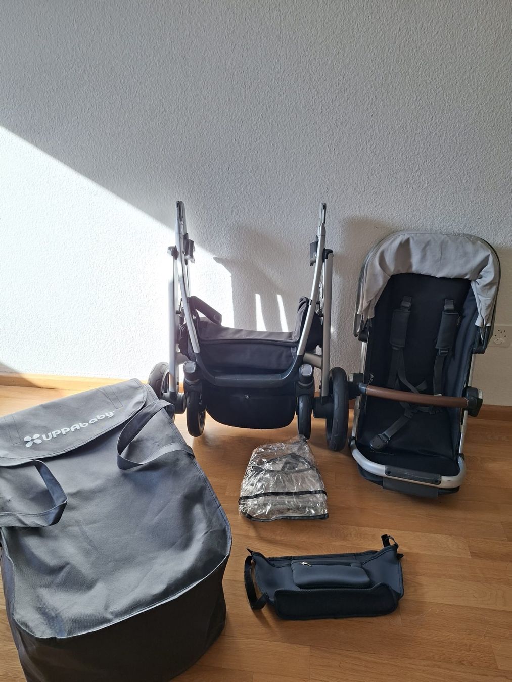 UPPAbaby Carrozzine: Uppababy Vista 2 Set Oliv – Usato da Basel venduto da Solearius 1