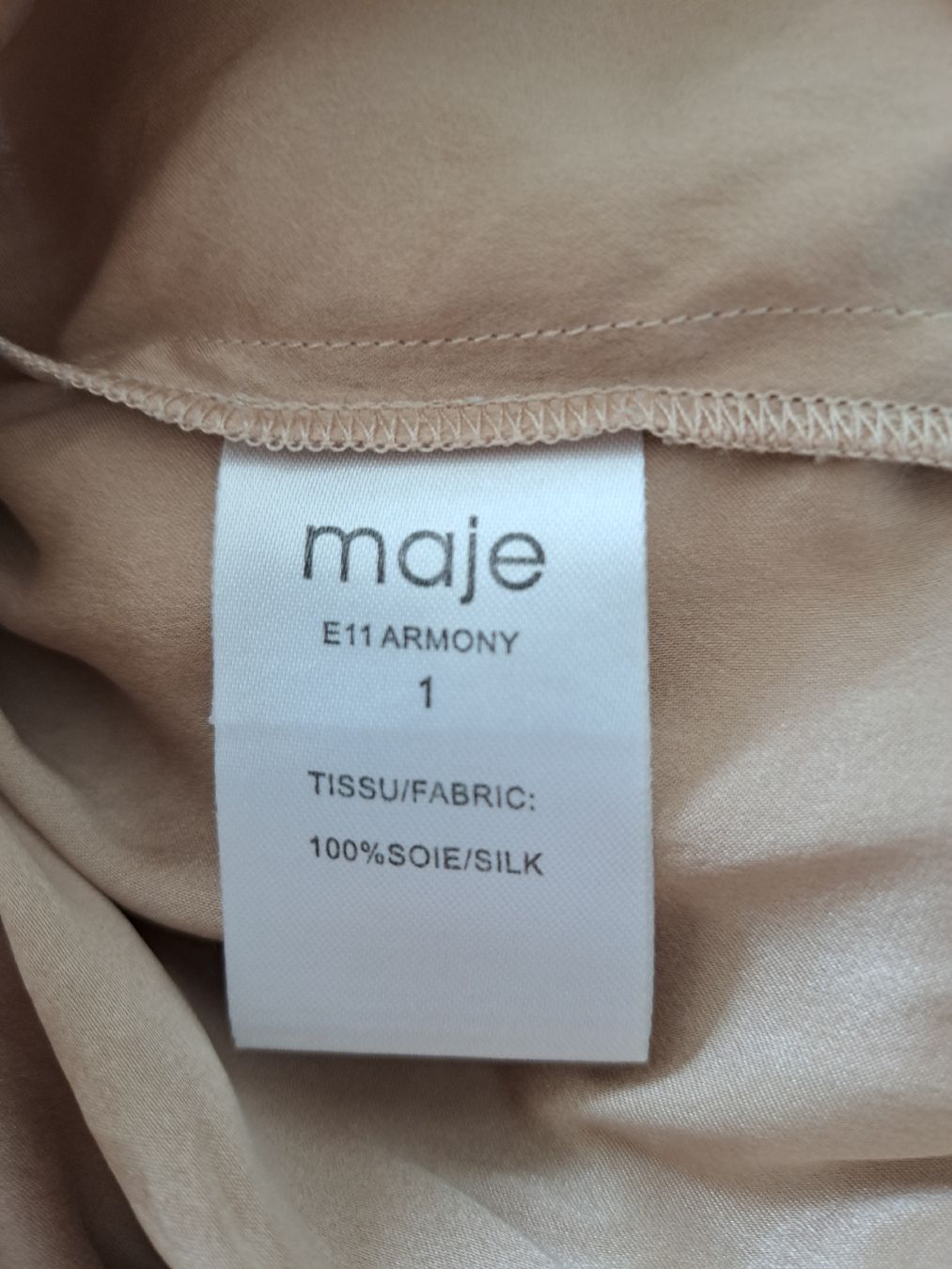 Maje Camicette: Majé Bluse Seide – Usato da Thalwil venduto da sternenstaub369 3