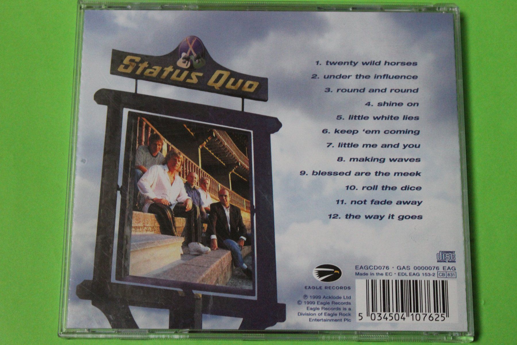 CDs: STATUS QUO - UNDER THE INFLUENCE CD 1999 – D'occasion à Tübach par JamesStone 2