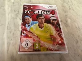 TOP SPIN.4 SPIEL FÜR NINTENDO WII FABRIKNEU UND UNGEÖFFNET