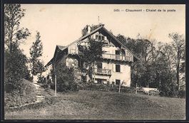 AK Chaumont, Chalet de la poste, 1919