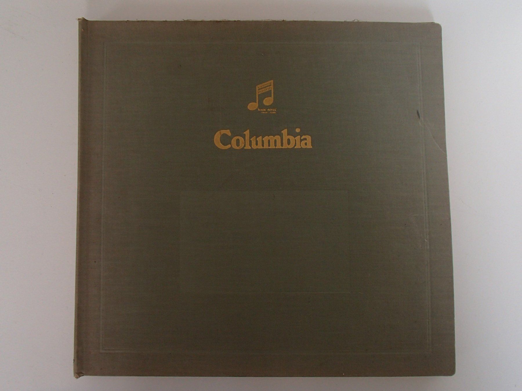 Vinyles: Album mit 4 Schellack Schallplatten "Columbia" – D'occasion à Schöfflisdorf par pullux